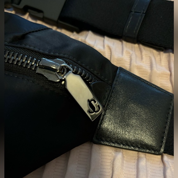 Jimmy Choo Finsley Logo Patch Belt Bag - Picture 2 of 5